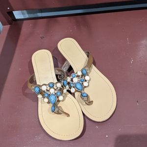 Cute gem sandals